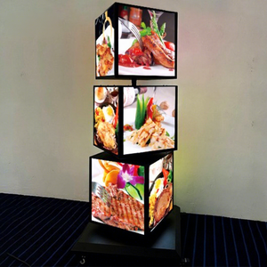 שלט פרסום מסתובב רב שכבתי - נייד, עמיד למים ועמיד לרוח שלט מואר משולב ארבע שכבות - Product Image 3