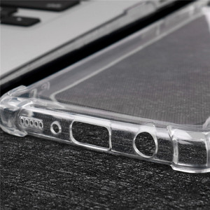 Custodia Morbida in Silicone TPU <span class=keywords><strong>Trasparente</strong></span> di Lusso con Cristalli per <span class=keywords><strong>Samsung</strong></span> Galaxy A21 SC-42A, Antiurto a Quattro Angoli - Product Image 5