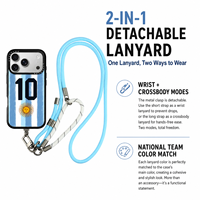 Ensemble cadeau promotionnel, étui de téléphone magnétique avec porte-cartes, cordon, 5 en 1, TPU antichoc, compatible MagSafe, vente en gros