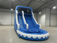 Toboggan aquatique gonflable personnalisé pour enfants, trampoline commercial pour parcs à thème intérieurs/extérieurs – Vente chaude