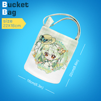 Sac à main personnalisé avec logo, écologique, recyclable, réutilisable, sac seau, dessin animé, prix d'usine, sac de shopping en toile avec fermeture éclair