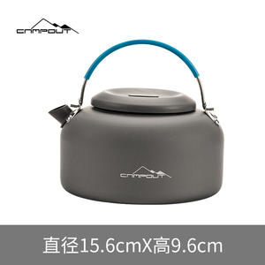 Bouilloire de camping Campout 1,0 L en aluminium, légère et portable, pour la randonnée et le trekking - Product Image 5