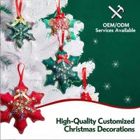 Décorations murales de Noël JQ pour centres commerciaux, accessoires de porte, décorations de fête, Père Noël