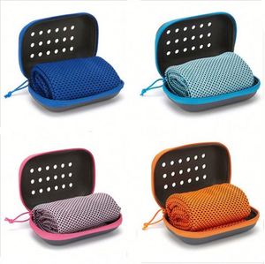Custom Gym Skin Friendly Microfiber Quick Dry Sports Soft Instant Ice Fast <b>Speed</b> Cooling Towel - Product Image 1