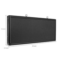 Módulo de Pantalla LED a Todo Color para Exteriores P6 IP65, 192*192mm, Programable, WiFi, Video Wall, Letrero Digital