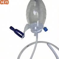 Kit de drainage péritonéal à pression négative stérile jetable HEYI vétérinaire 15F*80cm en plastique certifié CE 4 côtés