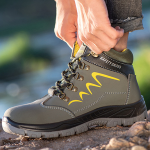 Venta al por Mayor <span class=keywords><strong>de</strong></span> Botas <span class=keywords><strong>de</strong></span> Trabajo <span class=keywords><strong>de</strong></span> Alta Calidad para Hombre con Puntera <span class=keywords><strong>de</strong></span> Acero, Antiaplastamiento, Indestructibles y Resistentes al Agua - Product Image 6