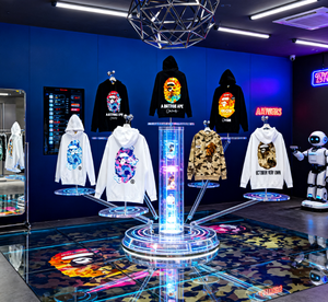 <span class=keywords><strong>Sudadera</strong></span> con capucha y cremallera completa de camuflaje <span class=keywords><strong>Shark</strong></span> 2026, 100% algodón, unisex, para hombre y mujer, estilo urbano, alta calidad, Bapees - Product Image 2