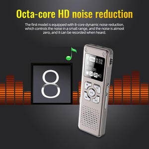 High Quality Zinc Alloy Voice Recorder with Long Battery Life and Large Capacity <b>Storage</b> for Business Travel - Product Image 4