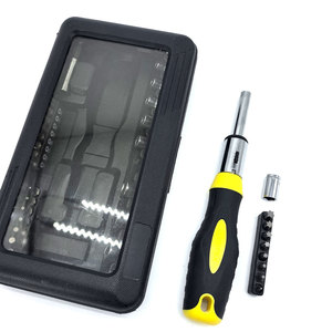 46-Piece <b>Screwdriver</b> Bit and Socket Set with <b>Ratchet</b> Handle Versatile Universal Hand Tool Kit for Home Auto with Portable Case - Product Image 4