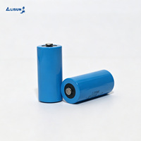 Batería de Cloruro de Tionilo de Litio Primaria ER14335 2/3AA de 1600 mAh y 3.6 V para Detector de Humo y Rastreador IoT