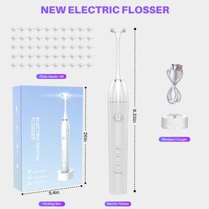 Electric Dental Flosser Portable Water Floss Teeth <b>Cleaning</b> Oral Hygiene Device For Home Use - Product Image 6