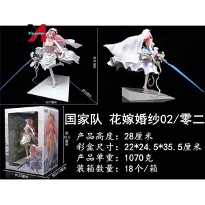 ฟิกเกอร์<span class=keywords><strong>อนิเมะ</strong></span>ดาร์ลิ่ง อิน เดอะ ฟรังซ์ซ์ ซีโร่ทู ชุดแต่งงาน โมเดลสาวสวย ของขวัญ บรรจุกล่อง - Product Image 6