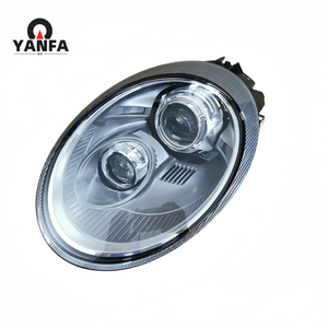 ไฟหน้า LED สำหรับ2008-2012สำหรับ <span class=keywords><strong>Porsche</strong></span> 911 <span class=keywords><strong>Carrera</strong></span> <span class=keywords><strong>4S</strong></span> 911 Targa 4 GTS สำหรับ997ปอร์เช่ที่มีอุณหภูมิสี8000K - Product Image 1