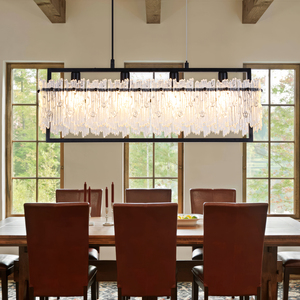 Lámpara de Araña Moderna de Diseño Nuevo y Lujoso para Sala de Estar, Lámpara Colgante de Interior para Villa, Lámpara Colgante de Vidrio LED - Product Image 2