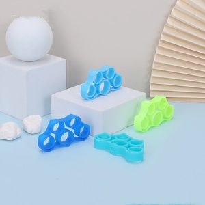 Usine en gros Logo personnalisé cinq doigts formateur Silicone main force anneau pour bras exercice poignées - Product Image 4