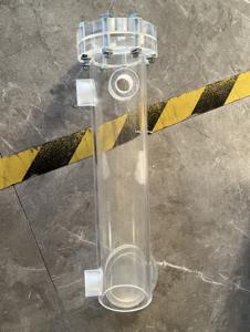 Cellule électrolytique transparente en verre organique, dispositif expérimental en acrylique, traitement en usine - Product Image 5