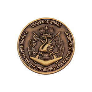 Promoción Logotipo personalizado Die Casting Metal Abrebotellas UV Impreso Diseño exclusivo Desafío Titular de la moneda con revestimiento de cobre - Product Image 2