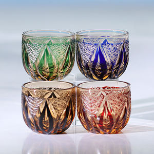 Verre à shot en cristal multicolores de 60 ml, gravé à la main, de luxe, avec logo personnalisé, pour le saké, le whisky, la <span class=keywords><strong>tequila</strong></span>, vente en gros - Product Image 4