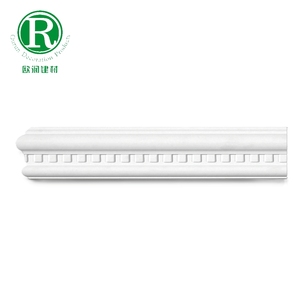 Modanatura Decorativa in PU OB-2025 con Motivo a Griglia, Design Geometrico Minimalista, Linee Pulite e Precise - Product Image 1