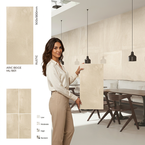 Carreaux en porcelaine émaillée Techno Dark Wood Design 900x1800mm, finition marbre brillant - Product Image 5