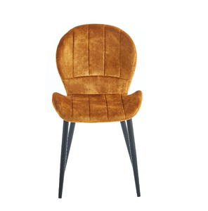 Trung Quốc Nhà Máy Nóng Bán Vòng Bàn Ăn Đặt 6 Ghế Đồ Nội Thất Hiện Đại Nhung Bọc Da Phòng Ăn Ghế Cổ Điển - Product Image 3