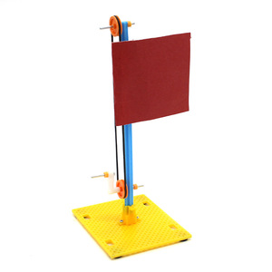 Kit de modèle d'expérimentation scientifique pour levantier de drapeau, jouet éducatif manuel en plastique pour enfants de 7 à 9 ans, outil d'apprentissage STEM - Product Image 1