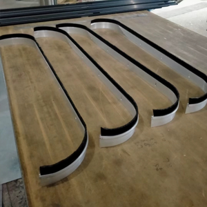 Aangepaste Grootte Vorm Geen Moq Nylon Paardenhaar Boog Bocht Cirkel <span class=keywords><strong>Strip</strong></span> Borstel Voor Deur Afdichting - Product Image 5