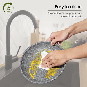 Ollas de Cocina de Alta Calidad con Tapas de Vidrio, Asas Desmontables, Aptas para Lavavajillas y Horno, para Estufas de Gas e Inducción, Juego de Utensilios de Cocina de Cerámica - Product Image 6
