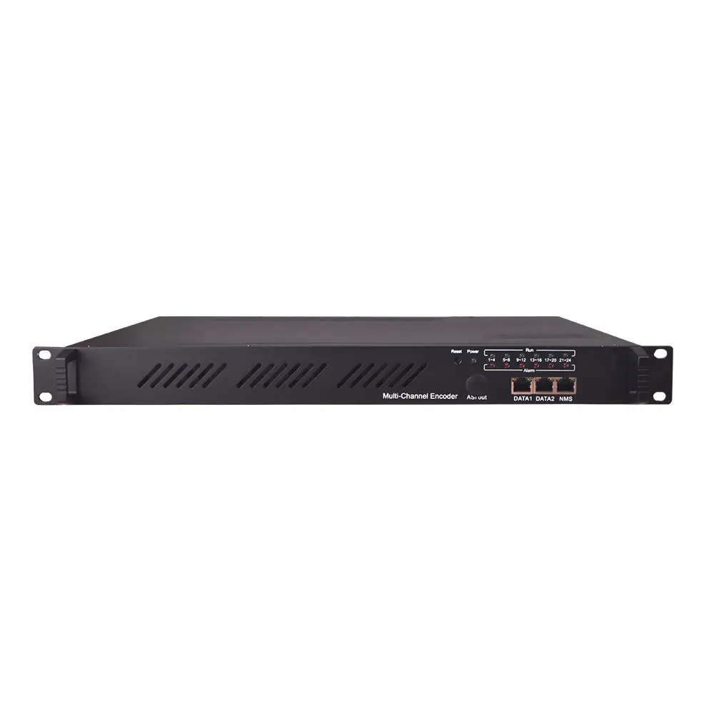 Softel入力IPTVSDIフルHDエンコーダーケーブルTVデジタルヘッドエンド機器24チャンネル1612 SPTS IPまたは1MPTS SFT3542L CBR/VBR 70W