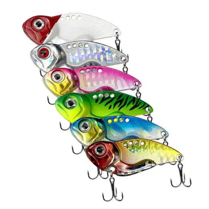 Esca colorata in metallo per pesca in <span class=keywords><strong>mare</strong></span> morbido artificiale attrezzatura da pesca per il nuoto in torrente per i pescatori professionisti - Product Image 1