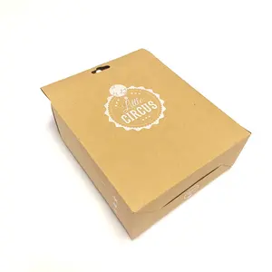종자 포장 상자 용 일반 크래프트 지 두꺼운 재료 맞춤형 끈 봉투