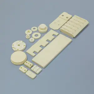 Pieza de cerámica de alúmina de precisión OEM ODM, mecanizado CNC personalizado