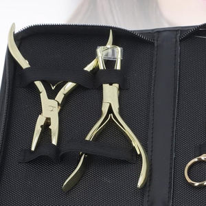 Kit d'outils professionnels pour extensions de cheveux en acier inoxydable SEVMEK SURGICAL, pince de qualité supérieure, kit de micro-anneaux, taille et couleur personnalisables - Product Image 4