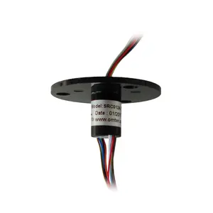 Disc Slip Ring SRC012 Series 12mm Disc Slip Ring Rotated Connection Rotated Connection