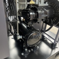 Certification CE 3.7KW 5HP 220V/60HZ 8Bar 0.4m3/Min compresseur d'air à vis monophasé PM VSD pour le travail du bois cloueuse