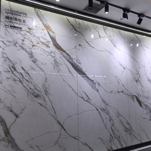 Lastra di pietra sinterizzata 1600*3200mm resistente alle alte Temperature multiuso <span class=keywords><strong>per</strong></span> piani cucina e uso esterno - Product Image 1