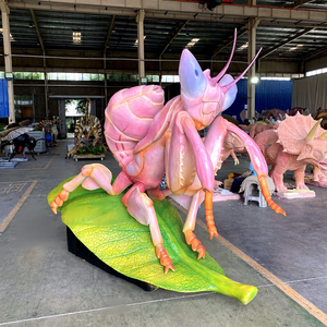 Modelo de paisaje atractivo y ultrarrealista Animatronic Insecto <span class=keywords><strong>Orquídea</strong></span> <span class=keywords><strong>Mantis</strong></span> en venta - Product Image 1