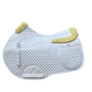 Cojín de sillín integral a prueba de lana para entrenamiento de caballos Cojín de <span class=keywords><strong>raza</strong></span> transpirable Cajón de sudor Equipo de cría de animales - Product Image 4