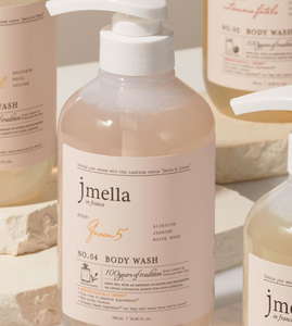 JMELLA Blooming Peony Gel de Ducha Corporal 1000ml Hidratante Iluminador Lavado Diario Aroma Natural a Peonía Fórmula Coreana para Todo Tipo de Piel - Product Image 1