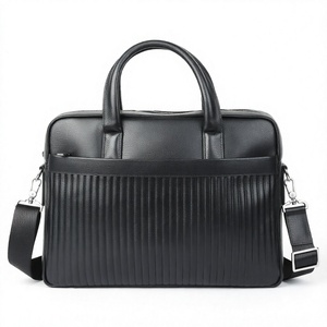 Bolsa de Mensajero para Portátil de Cuero, Moderna, Simple, Resistente a Impactos, Impermeable, de Gran Capacidad, Ecológica, para Oficina, para Mujer, Venta al Por Mayor Personalizada - Product Image 4