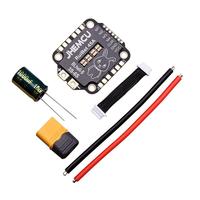 JHEMCU RuiBet 45A 55A 3-6S Dshot600 BLHELI_S BLS 4IN1 ESC Tanpa Sikat 30.5X30.5 M4 Pengontrol Penerbangan RC Drone Balap