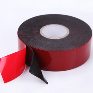 Taille et emballage personnalisables OEM Film anti-adhésif vert double face Ruban de <span class=keywords><strong>mousse</strong></span> PE 1mm Ruban adhésif automatique blanc et noir - Product Image 5