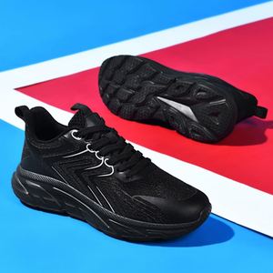 Chaussures de marche respirantes en maille pour hommes, nouvelle collection 2024, antidérapantes, tendance, grandes tailles, logo personnalisé, baskets confortables – Offre Spéciale - Product Image 3