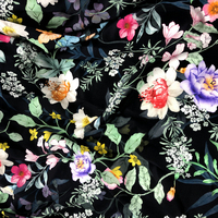 Vente en gros de tissu en satin de soie naturelle imprimé imprimé africain pour robes mariages vêtements caractéristique organique pour les filles de Chine
