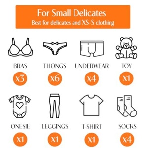 ชุดถุงซักผ้าตาข่ายแบบทนทาน 9 ชิ้น พร้อมซิปแข็งแรง ถุงซักผ้าสำหรับชุดชั้นใน ผลิตโดยช่างฝีมือ - Product Image 4