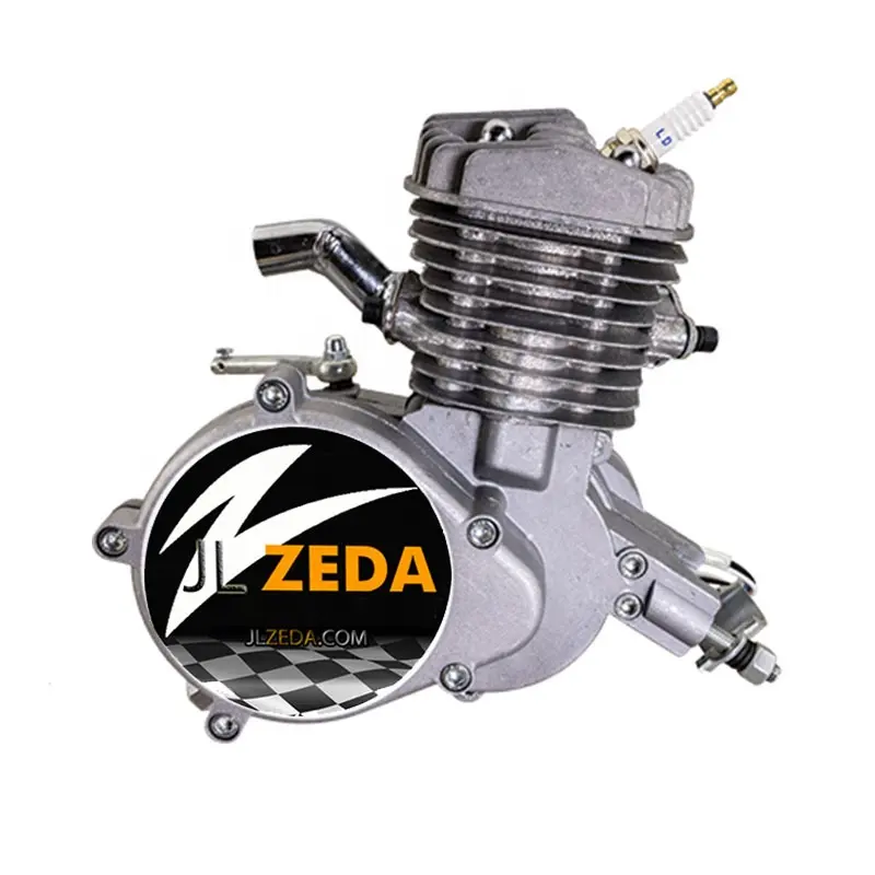 ZEDA48 Mesin untuk Sepeda Chopper, Kit Sepeda Motor Bermotor 2 Tak 48cc/80cc Bicimotor