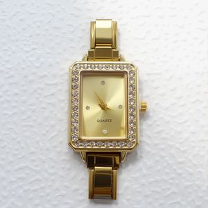 Reloj de Cuarzo para Mujer, Superventas, con Brazalete Modular de Dijes, Cuadrado, con Diamantes, Combinable con Todo, Estilo Europeo y Americano - Product Image 4