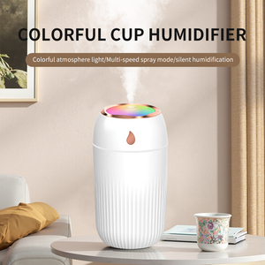 Purificateur d'<span class=keywords><strong>air</strong></span> pour voiture, <span class=keywords><strong>humidificateur</strong></span> à brume froide, humidistat, garantie 1 an, taille mini pour la maison, capacité de 420 ml, bruit <36 dB, changement de couleur - Product Image 3