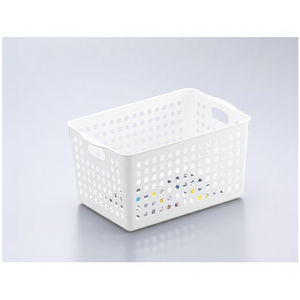 Cesto di stoccaggio profondo bianco Inomata - Product Image 1